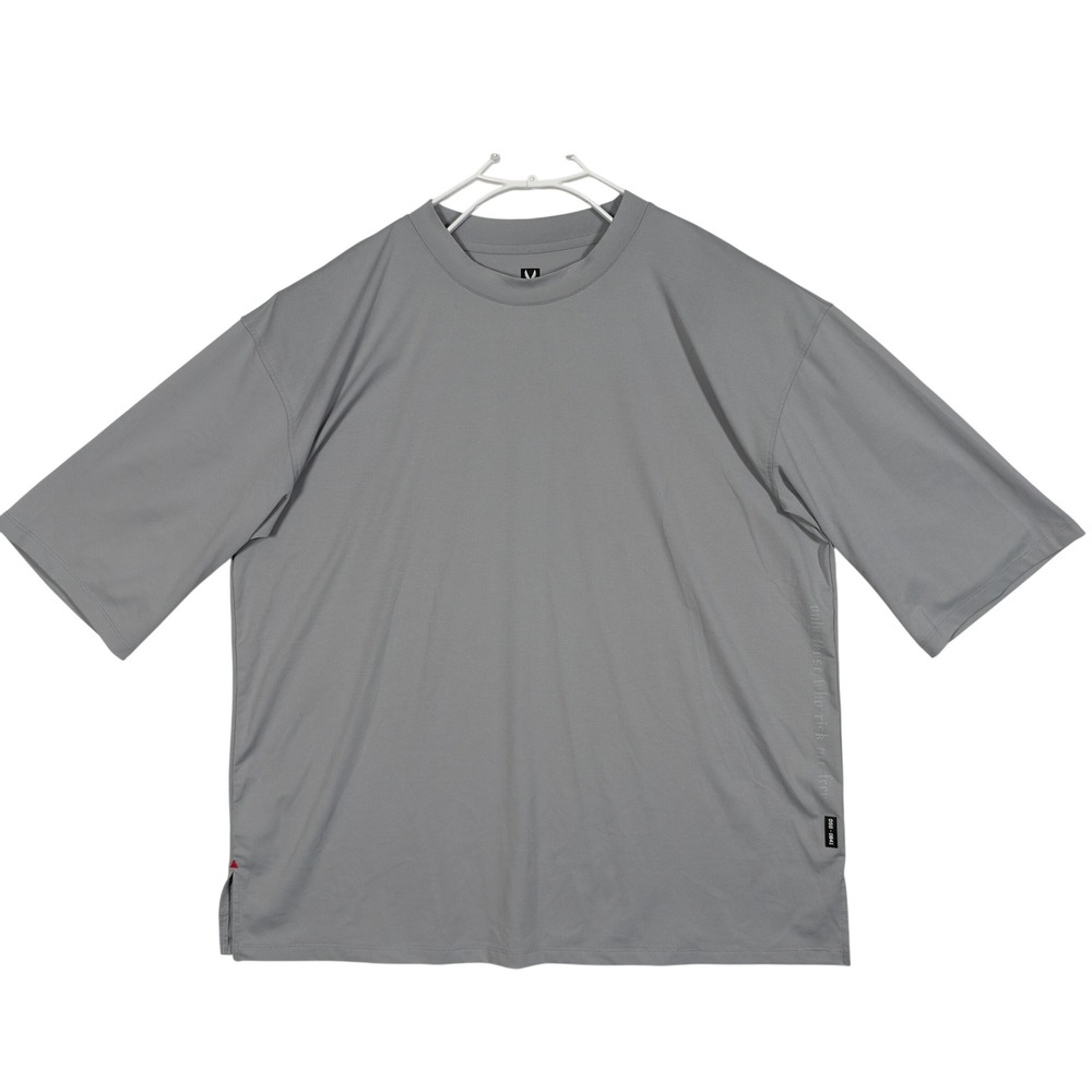 ASRV 3D Lite 2.0 DSG-0841 Grey Training T-Shirt Mens Large Techwear Performance